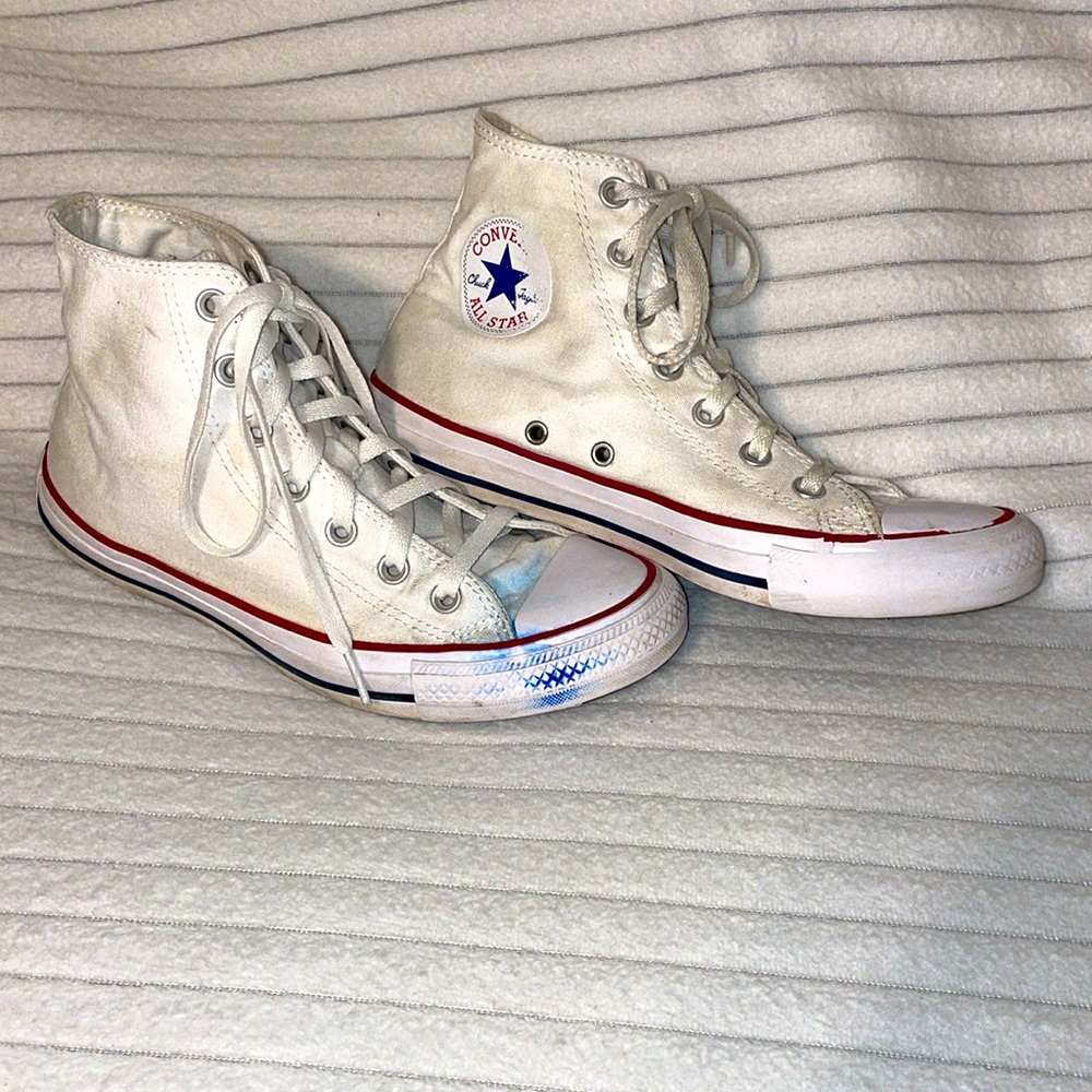 Women’s Off White Converse Chuck Taylor All Star Trainers